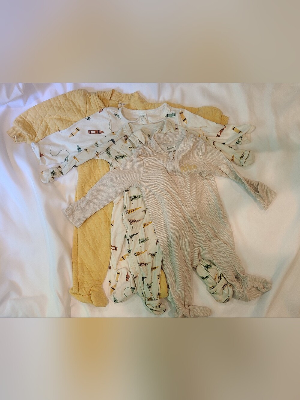 3-6 month footie bundle